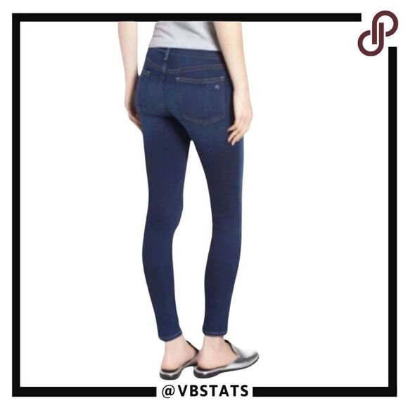 RAG & BONE W1526K089BMO Ankle Skinny‎ Jeans in Bloo Moon Color Size 34 - Picture 2 of 11